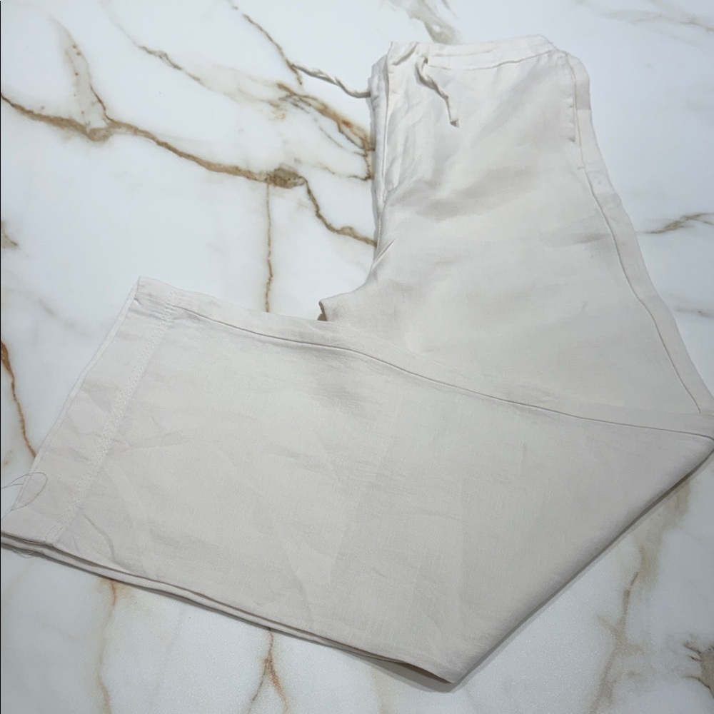 Zara girls  Light Cream pants
